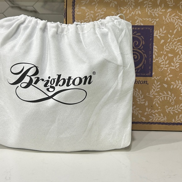 Brighton Croco Organizer Black Crossbody/Handbag - Picture 13 of 13